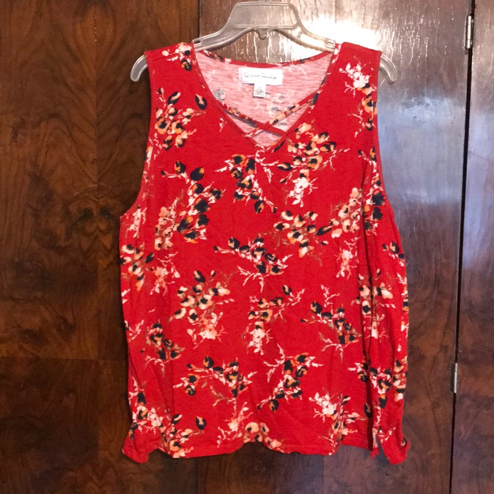 Red hot Tank top